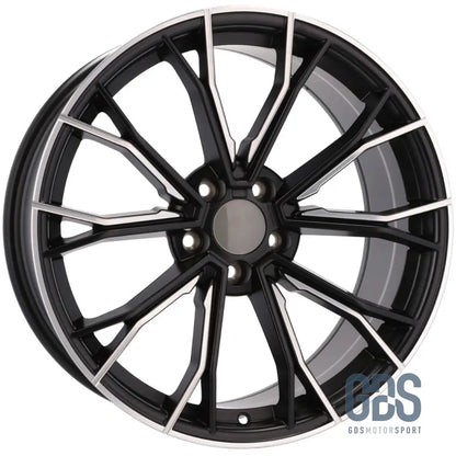 Pack 4 jantes Type 669M Noir poli BMW R20’’ X 8,5’’ ET33 10’’ ET40 - Jantes et pneus - GDS Motorsport