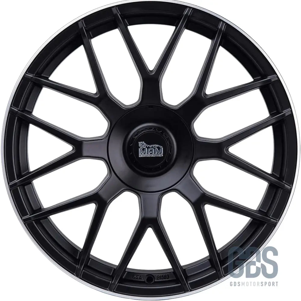 Pack 4 jantes type 763m mam noir satin bmw r19’’ x 9,5’’ et30 - jantes et pneus
