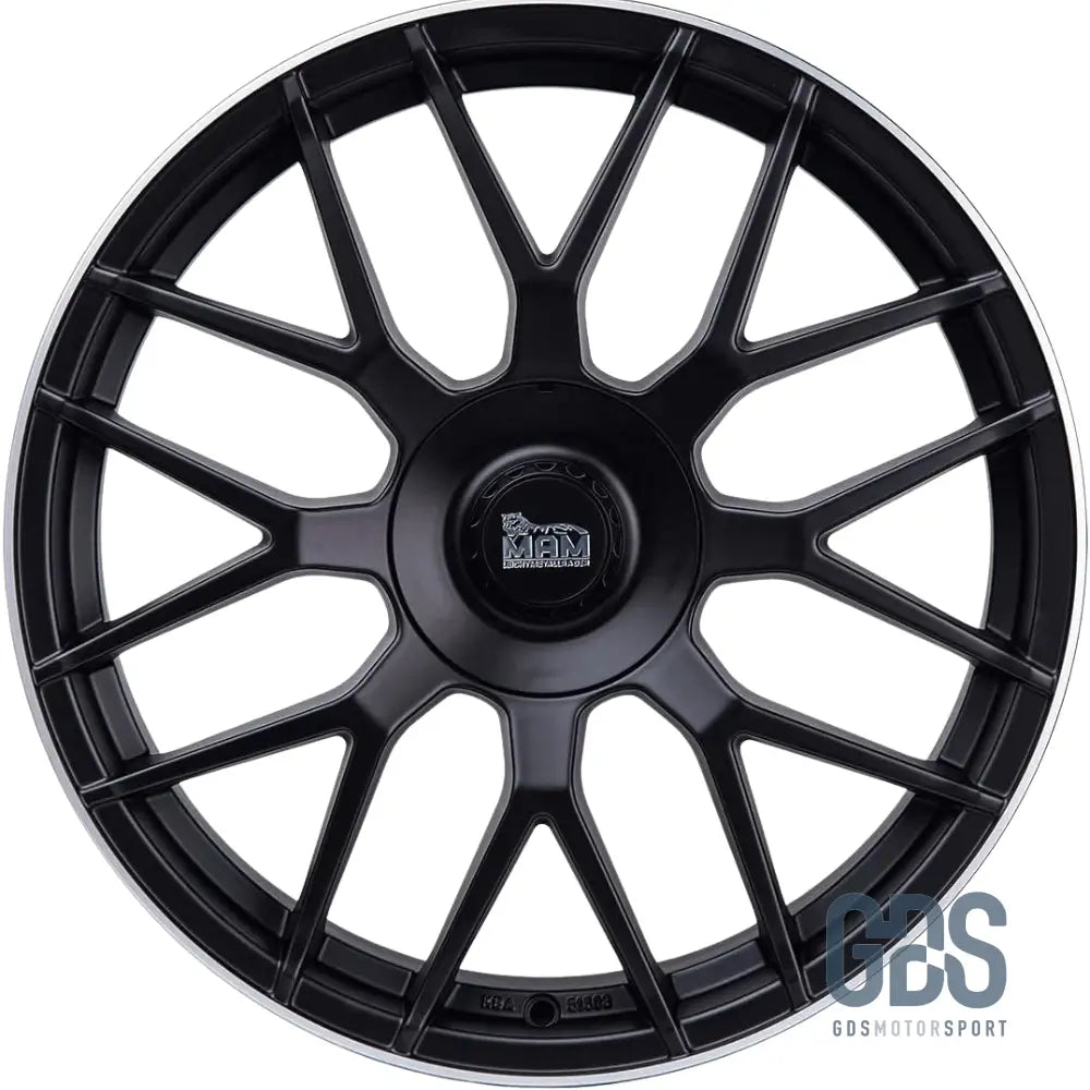 Pack 4 jantes Type 763M MAM Noir satin BMW R19’’ X 9,5’’ ET30 - Jantes et pneus - GDS Motorsport