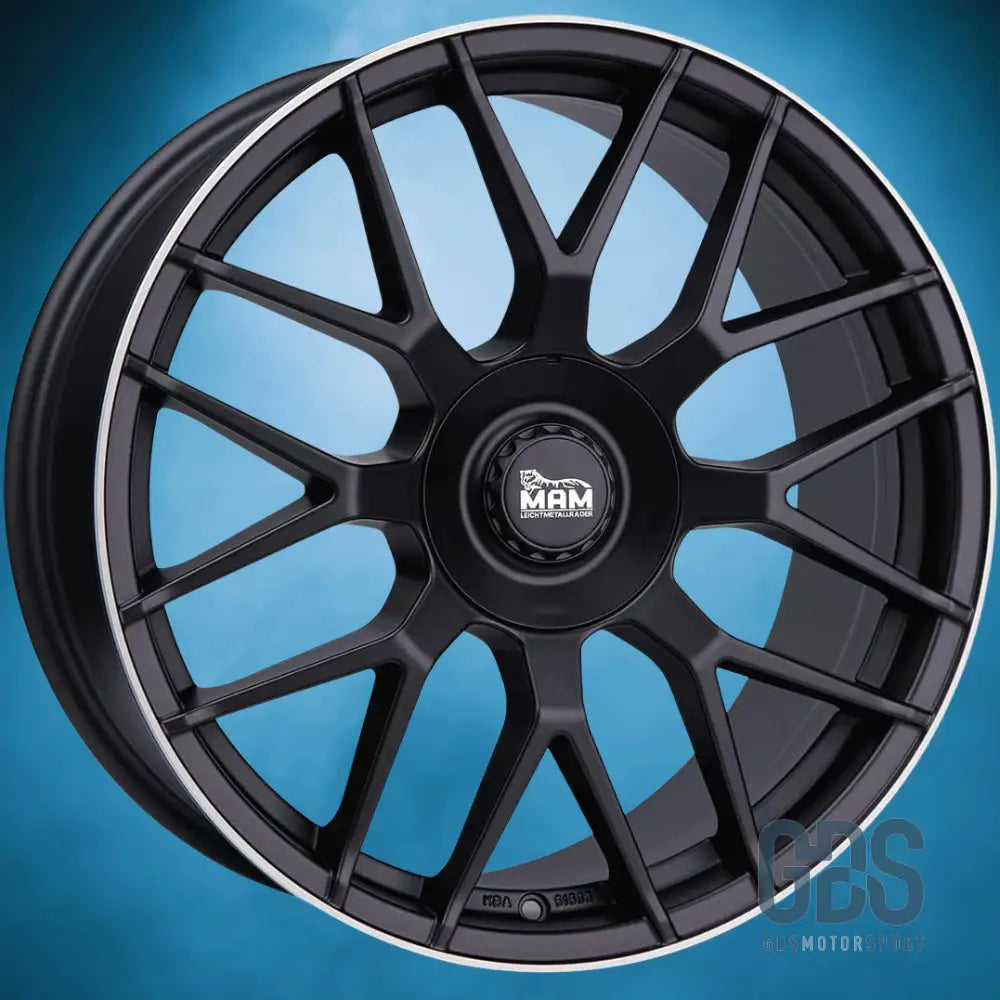 Pack 4 jantes Type 763M MAM Noir satin BMW R20’’ X 9,5’’ ET35 - Jantes et pneus - GDS Motorsport