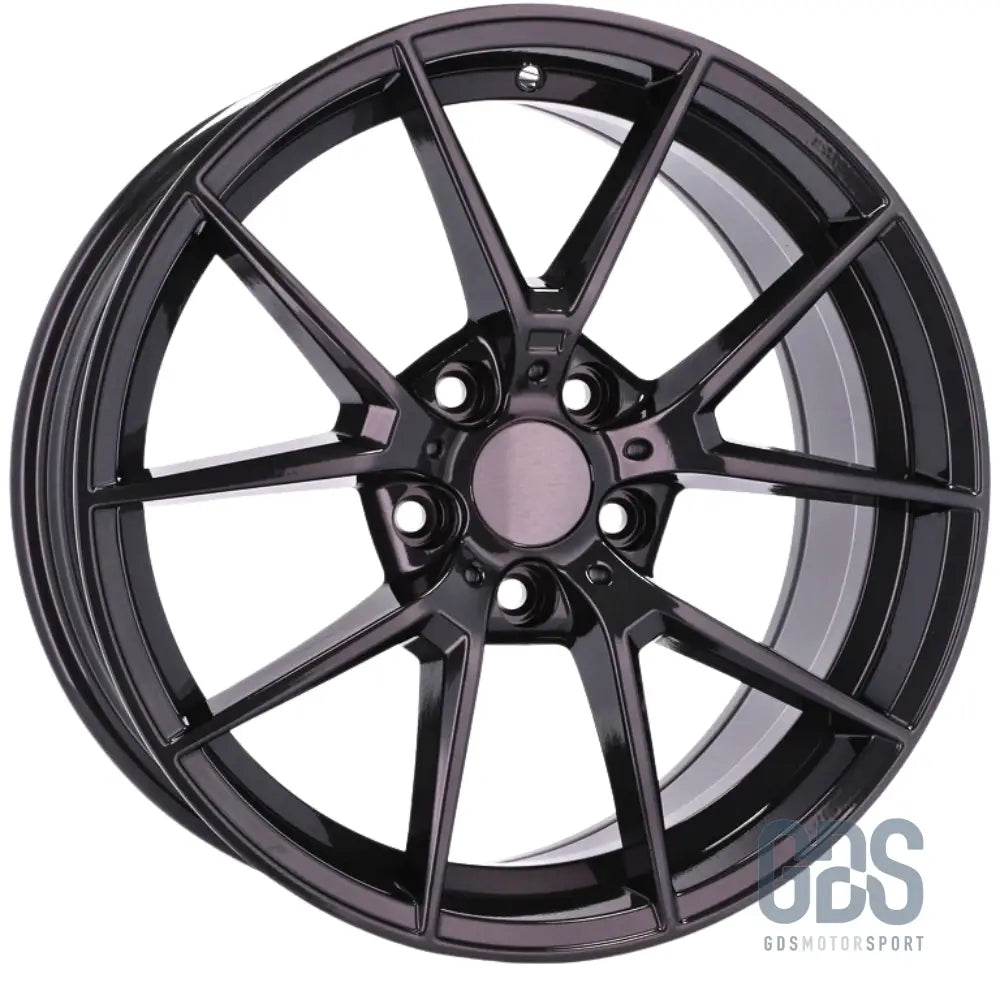 Pack 4 jantes type 763m noir bmw r18’’ x 8’’ et34 9’’ et40 - jantes et pneus