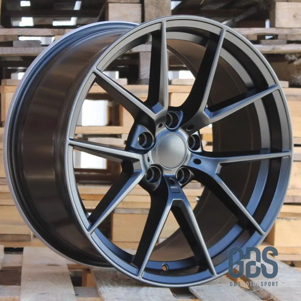Pack 4 jantes type 763m noir bmw r18’’ x 8’’ et34 9’’ et40 - jantes et pneus