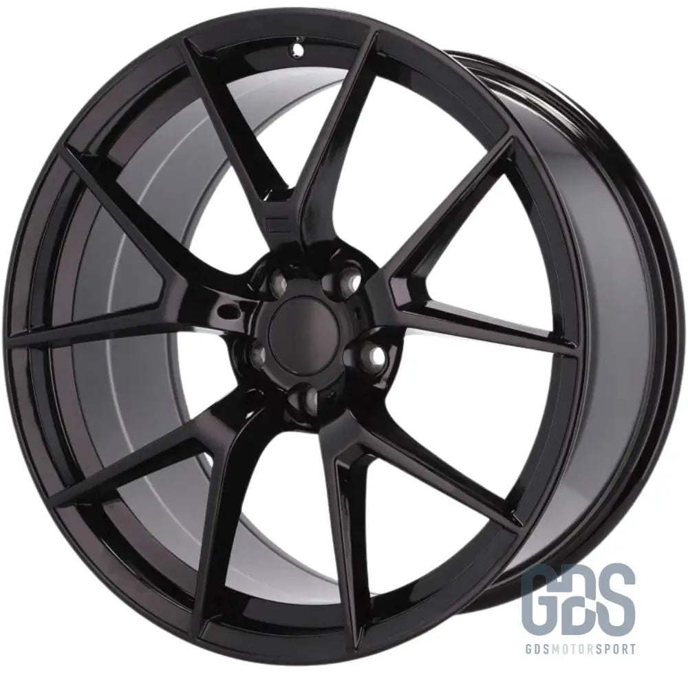 Pack 4 jantes type 763m noir bmw r19’’ x 8,5’’ et35 9,5’’ et38 - jantes et pneus