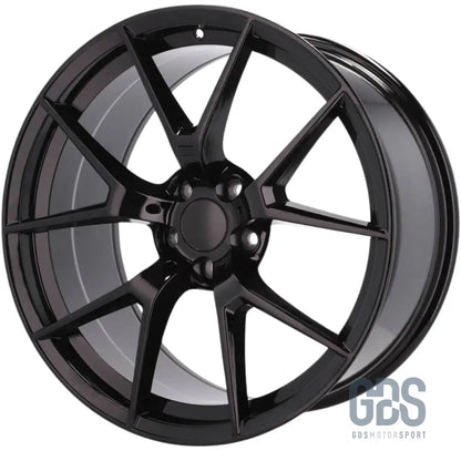 Pack 4 jantes type 763m noir bmw r19’’ x 8,5’’ et35 9,5’’ et38 - jantes et pneus