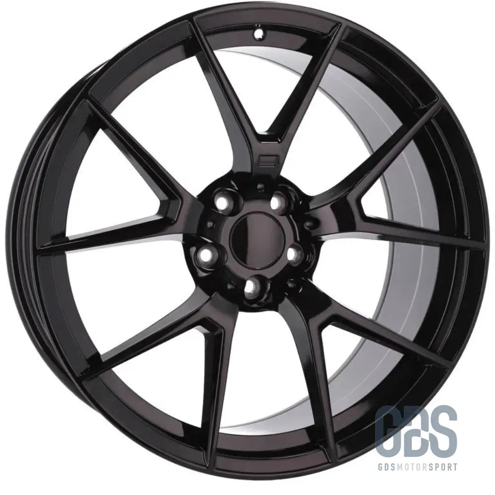 Pack 4 jantes type 763m noir bmw r19’’ x 8,5’’ et35 9,5’’ et38 - jantes et pneus
