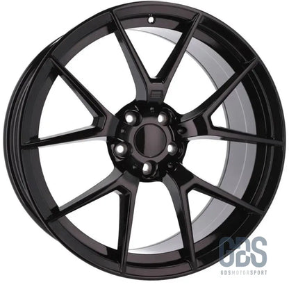 Pack 4 jantes type 763m noir bmw r19’’ x 8,5’’ et35 9,5’’ et38 - jantes et pneus
