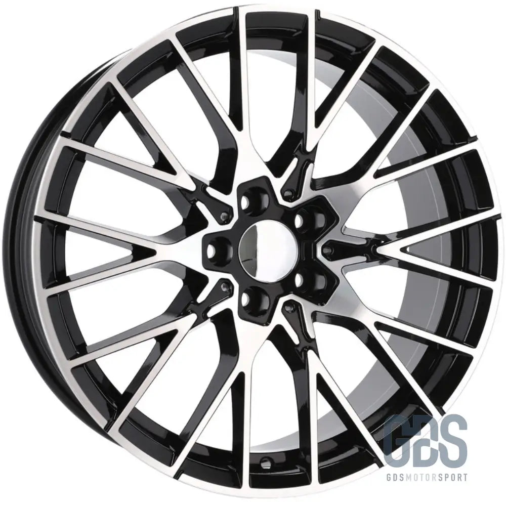 Pack 4 jantes type 788 m noir poli bmw r19’’ x 8 et38 9’’ et40 - jantes et pneus