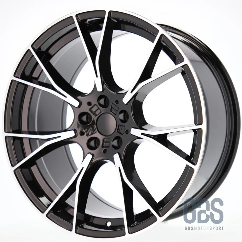 Pack 4 jantes type 789m noir poli bmw r19’’ x 8,5’’ et33 - jantes et pneus