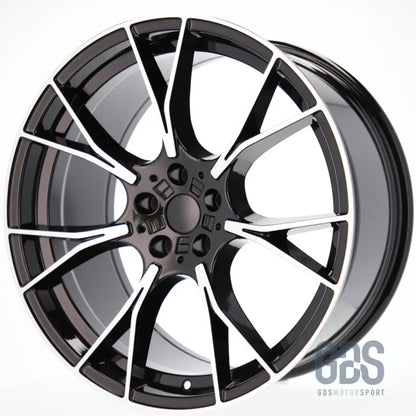 Pack 4 jantes type 789m noir poli bmw r19’’ x 8,5’’ et33 - jantes et pneus