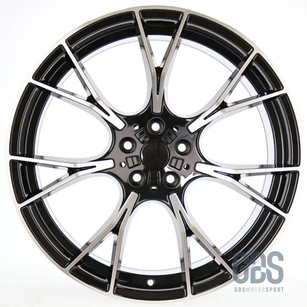 Pack 4 jantes type 789m noir poli bmw r19’’ x 8,5’’ et33 - jantes et pneus