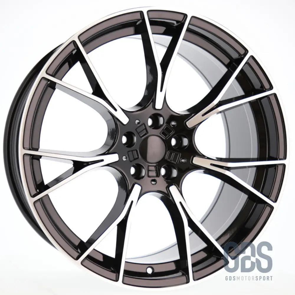 Pack 4 jantes type 789m noir poli bmw r19’’ x 8,5’’ et33 - jantes et pneus