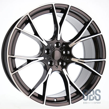 Pack 4 jantes type 789m noir poli bmw r19’’ x 8,5’’ et33 - jantes et pneus