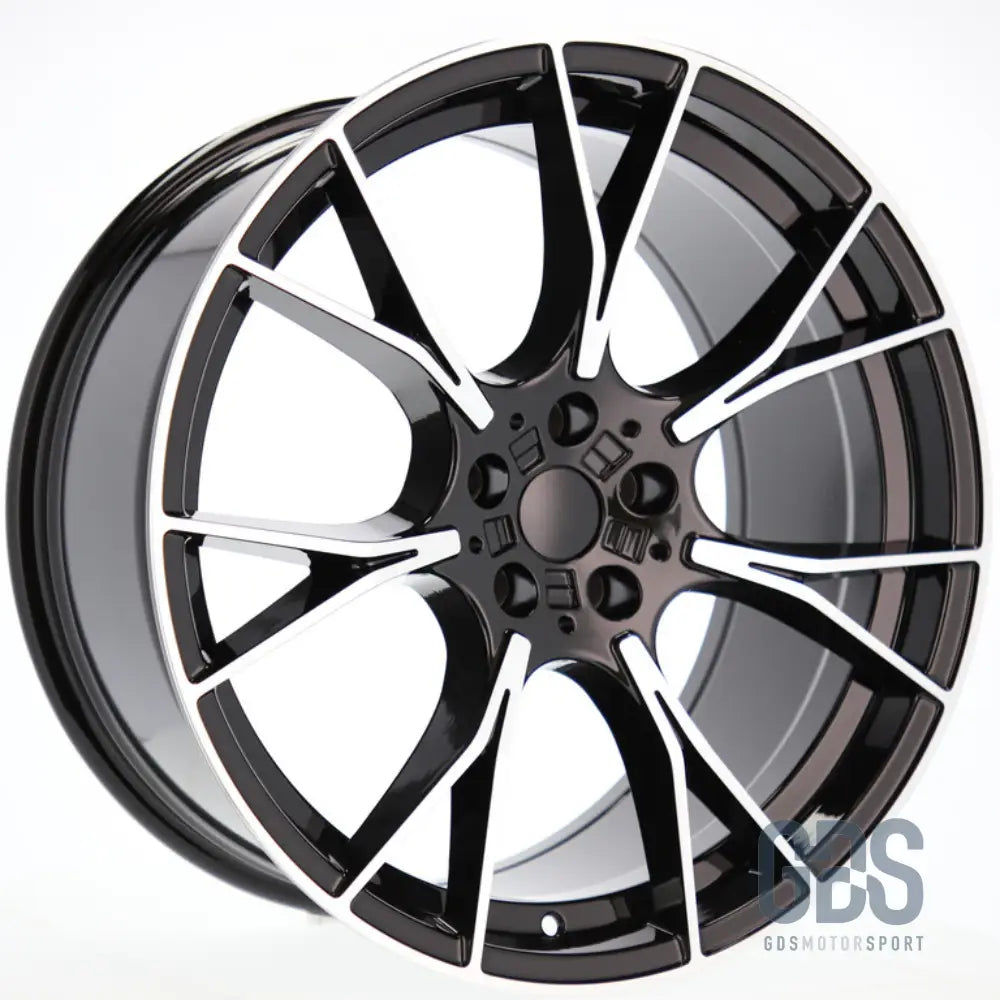 Pack 4 jantes type 789m noir poli bmw r19’’ x 8,5’’ et33 - jantes et pneus