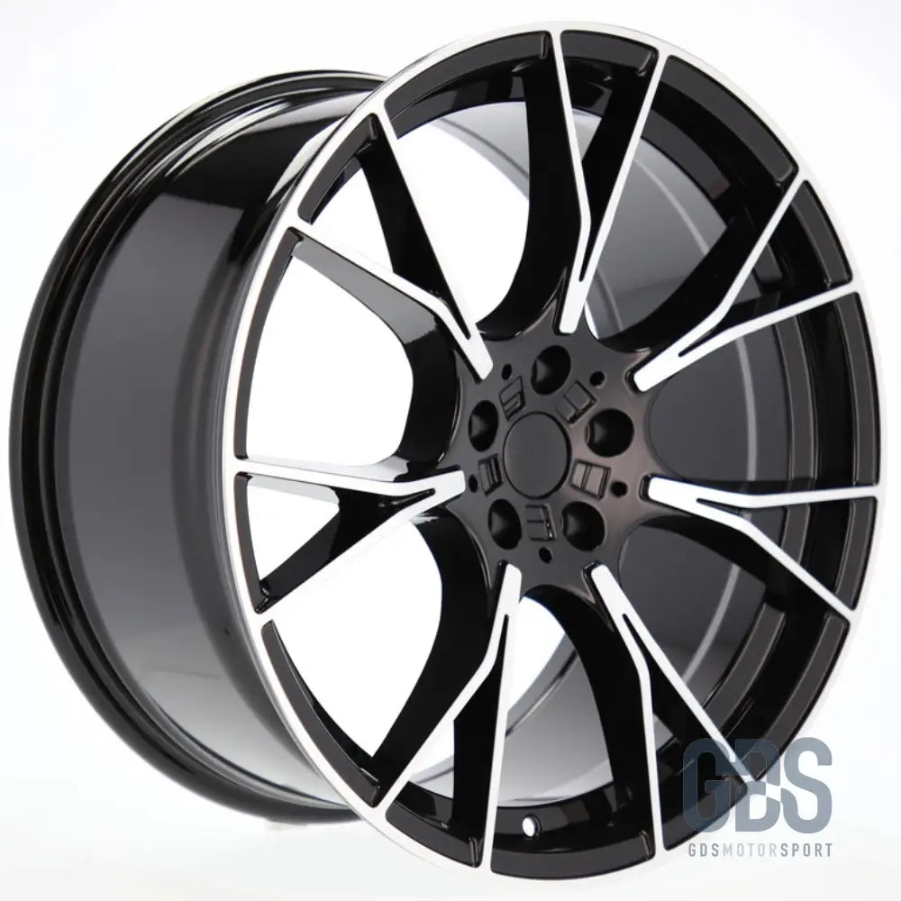 Pack 4 jantes type 789m noir poli bmw r19’’ x 8,5’’ et33 - jantes et pneus