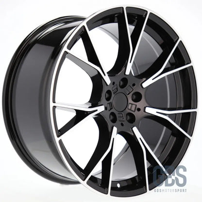 Pack 4 jantes type 789m noir poli bmw r19’’ x 8,5’’ et33 - jantes et pneus