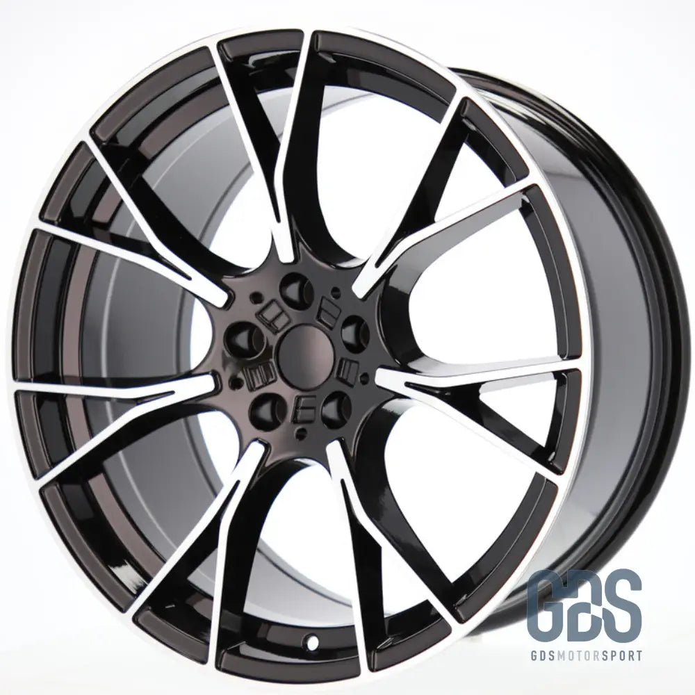Pack 4 jantes Type 789M noir poli BMW R20 X 8,5’’ ET33 9,5’’ ET38 - Jantes et pneus - GDS Motorsport