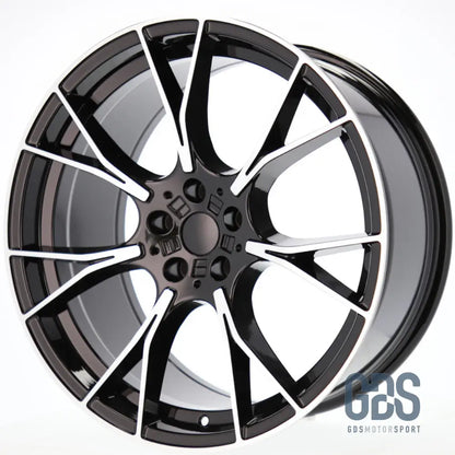 Pack 4 jantes Type 789M noir poli BMW R20 X 8,5’’ ET33 9,5’’ ET38 - Jantes et pneus - GDS Motorsport