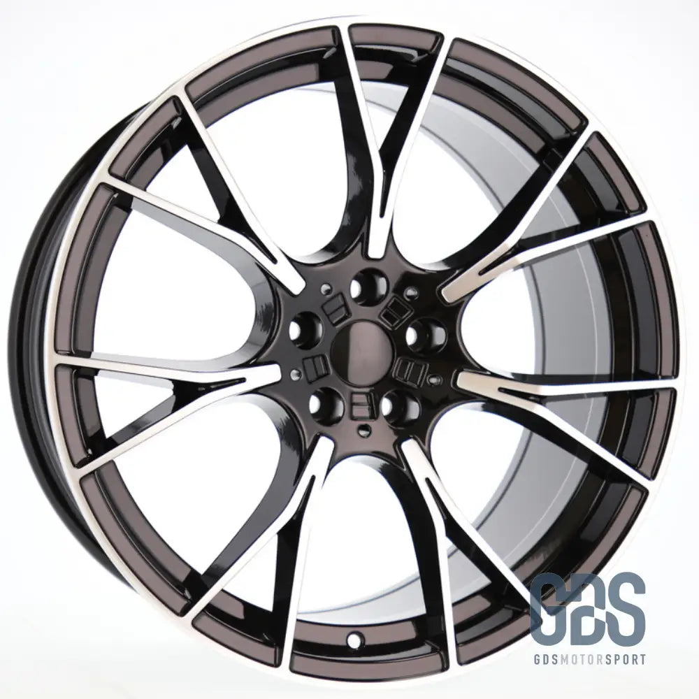 Pack 4 jantes Type 789M noir poli BMW R20 X 8,5’’ ET33 9,5’’ ET38 - Jantes et pneus - GDS Motorsport
