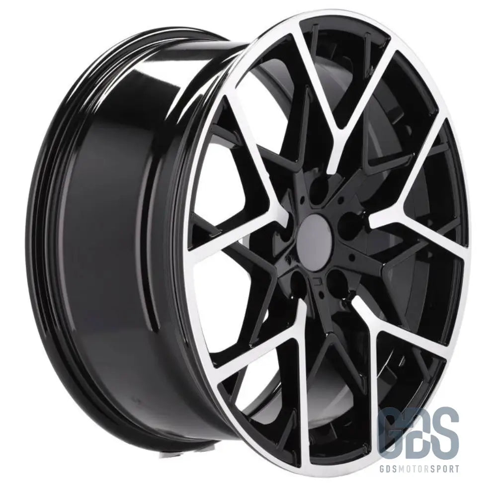 Pack 4 jantes type 795 m noir poli bmw r18’’ x 8’’ et34 9’’ et38 - jantes et pneus