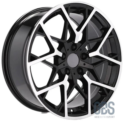 Pack 4 jantes type 795 m noir poli bmw r20’’ x 8,5’’ et38 9,5’’ et40 - jantes et pneus