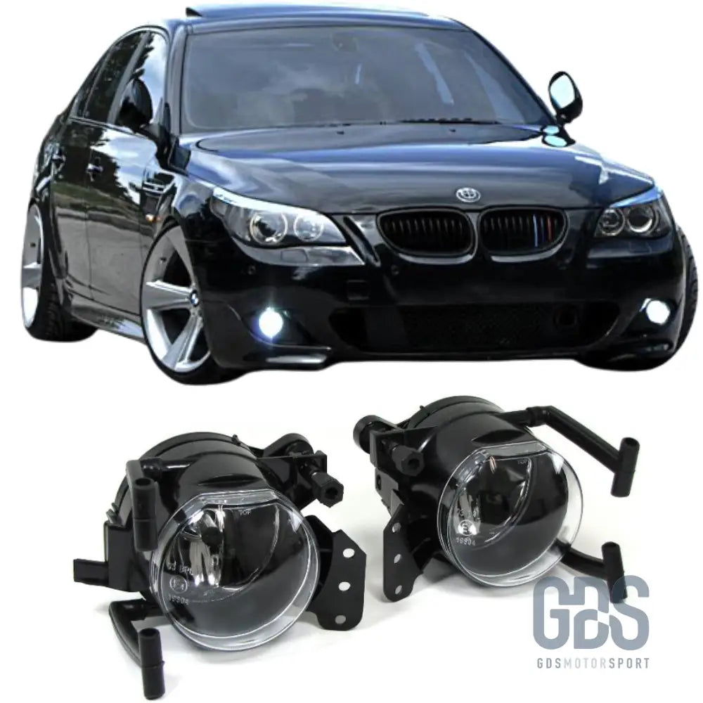 Pack calandre look m5 + antibrouillards bmw série 5 e60 / e61 — phase 1 & 2 (2003-2010) - calandres