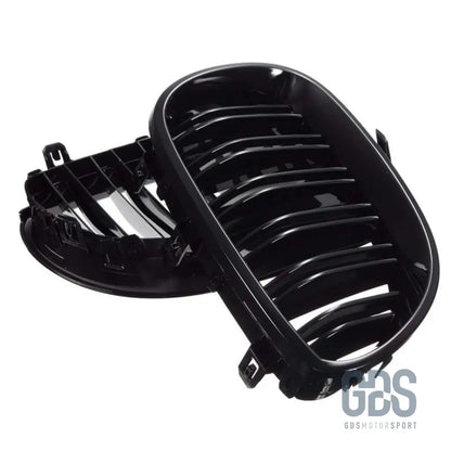 Pack calandre look m5 + antibrouillards bmw série 5 e60 / e61 — phase 1 & 2 (2003-2010) - calandres