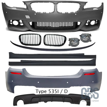 Pack m complet — bmw f10 berline phase 2 lci (2013-2017) performance edition - kit carrosserie