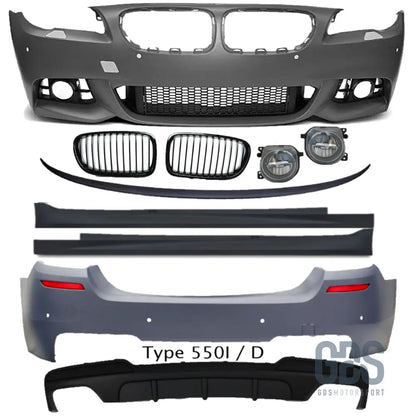 Pack m complet — bmw f10 berline phase 2 lci (2013-2017) performance edition - kit carrosserie
