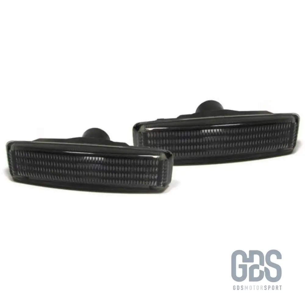Pair de répétiteurs clignotants noir pour bmw série 5 e39