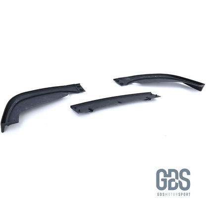Lame M Performance Noir Brillant pour Pare choc avant look M2 BMW E46 - Choc kit carrosserie - GDS Motorsport