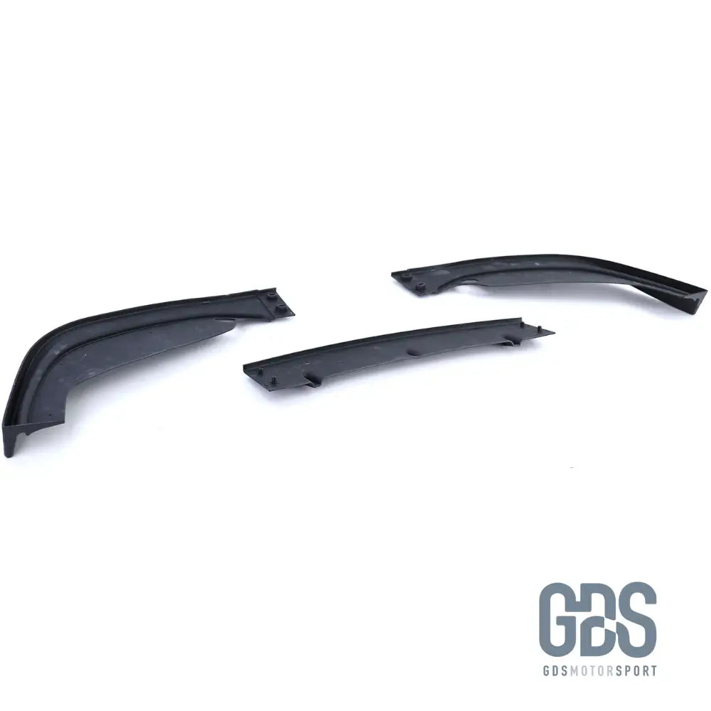 Lame M Performance Noir Brillant pour Pare choc avant look M2 BMW E46 - Choc kit carrosserie - GDS Motorsport