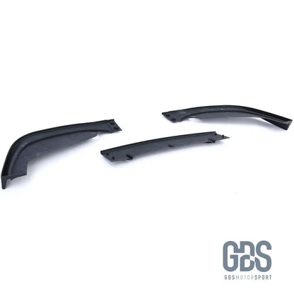 Lame M Performance Noir Brillant pour Pare choc avant look M2 BMW E46 - Choc kit carrosserie - GDS Motorsport