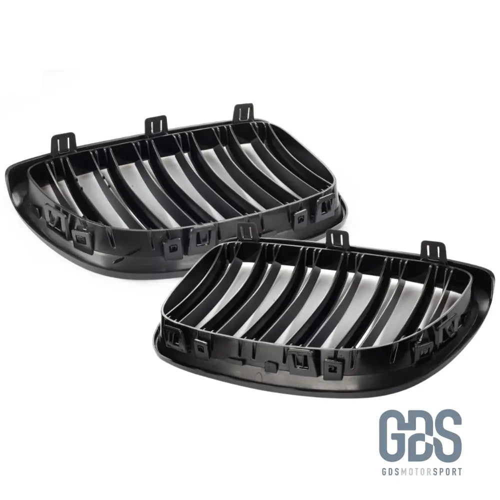Grilles de calandre type M4 noir brillant pour BMW serie 3 E92 E93 phase 1 06-09 - Calandres - GDS Motorsport