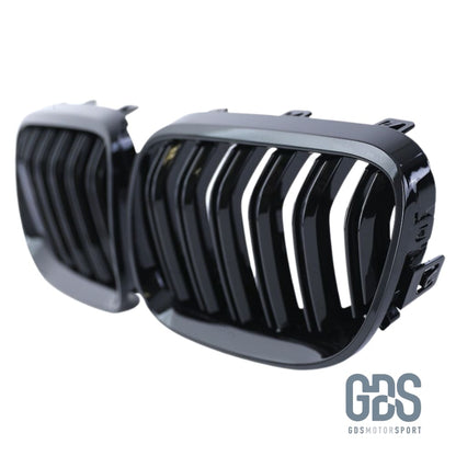 Grilles de calandre type M4 noir brillant pour BMW serie 3 E92 E93 phase 2 10-14 - Calandres - GDS Motorsport