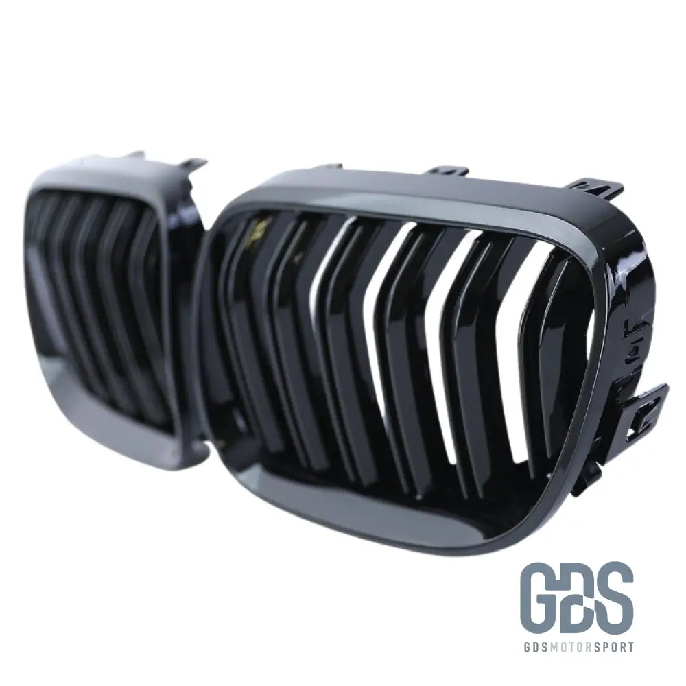 Grilles de calandre type M4 noir brillant pour BMW serie 3 E92 E93 phase 2 10-14 - Calandres - GDS Motorsport