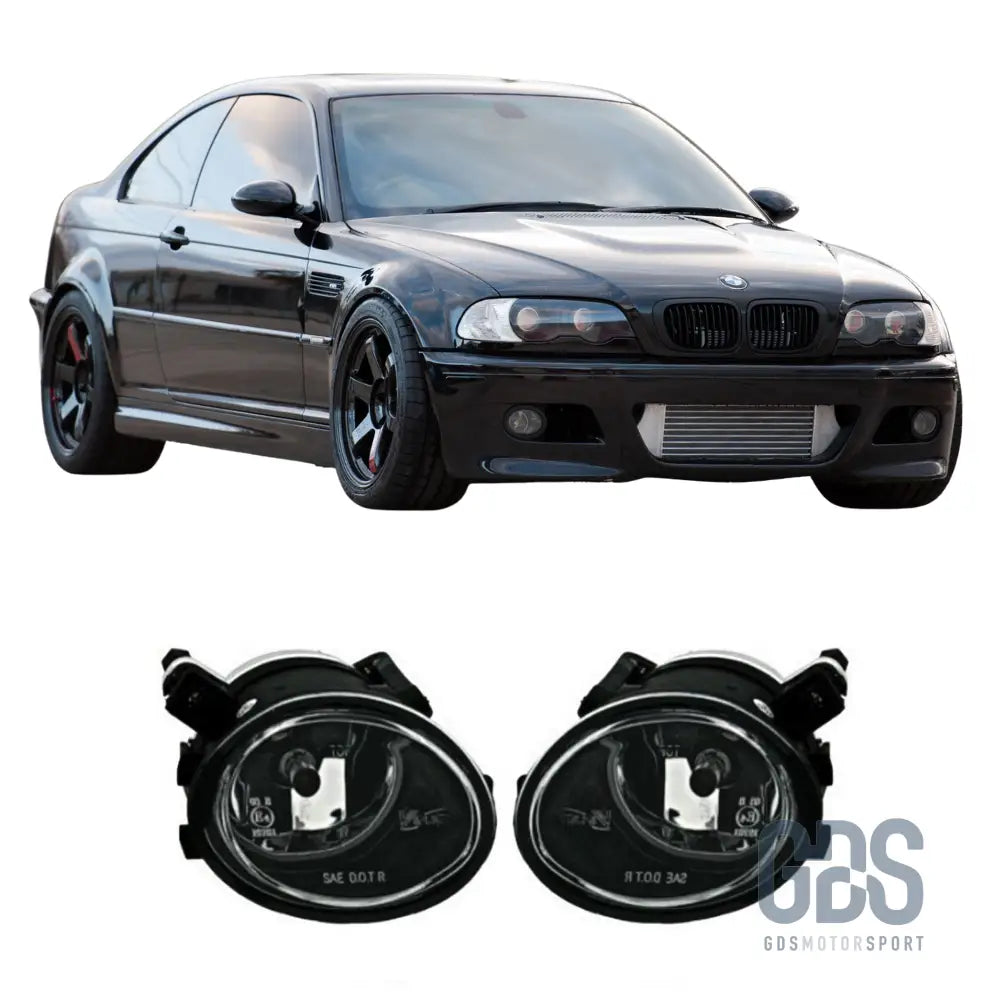 Paire phares antibrouillard bmw série 3 e46 pack m2 / m3 - antibrouillards