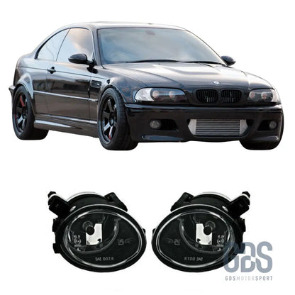 Paire phares antibrouillard bmw série 3 e46 pack m2 / m3 - antibrouillards