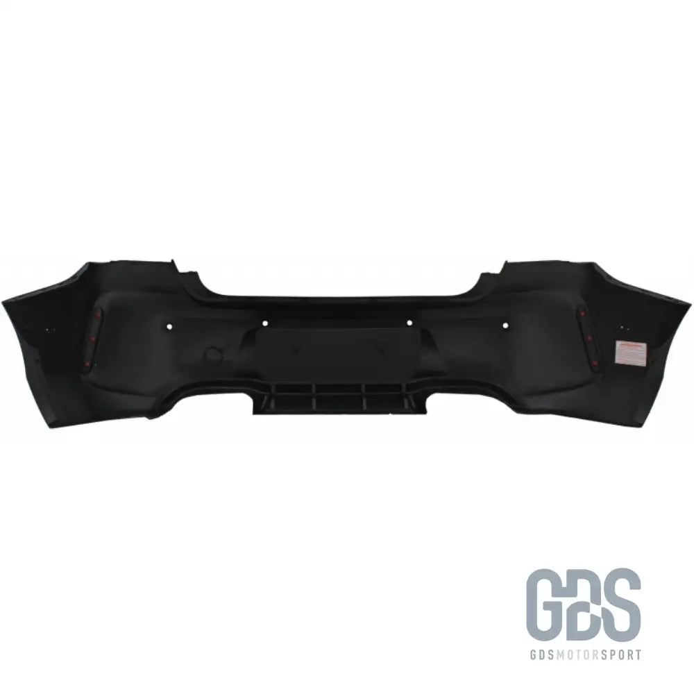 Pare-choc arrière look m2 compétition pour bmw série 1 f20 f21 phase 2 lci - arrière
