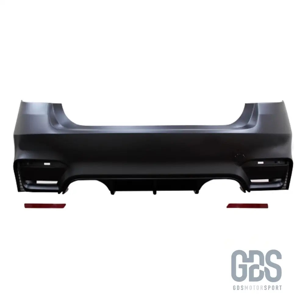 Pare-choc arrière look m3 f80 pour bmw série 3 f30 berline