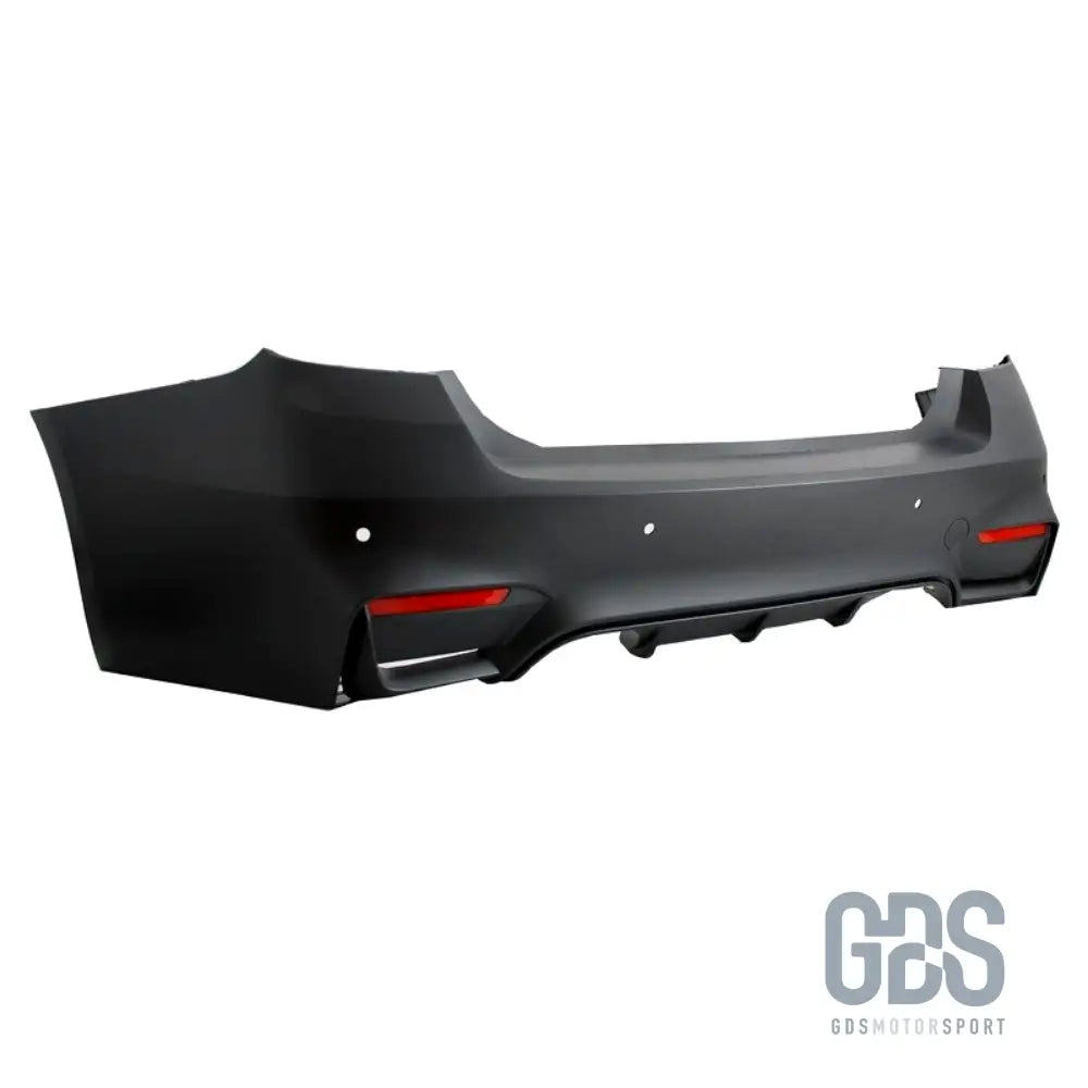 Pare-choc arrière look m3 f80 pour bmw série 3 f30 berline
