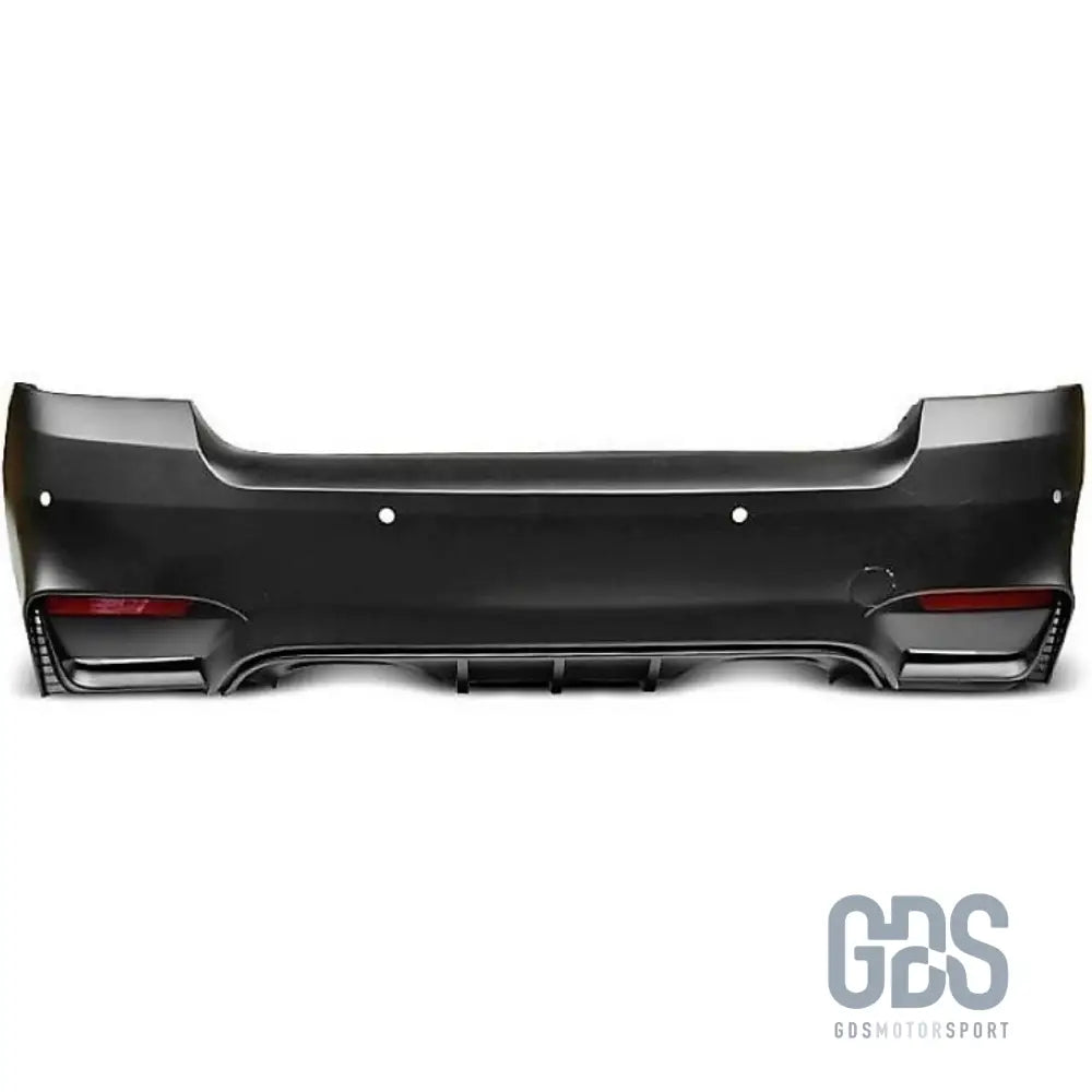 Pare-choc arrière look m4 bmw e92 e93 phase 1 et 2 avec diffuseur