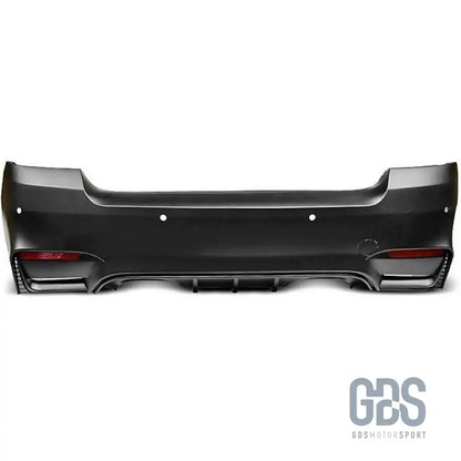 Pare-choc arrière look m4 bmw e92 e93 phase 1 et 2 avec diffuseur