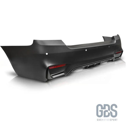 Pare-choc arrière look m4 bmw e92 e93 phase 1 et 2 avec diffuseur