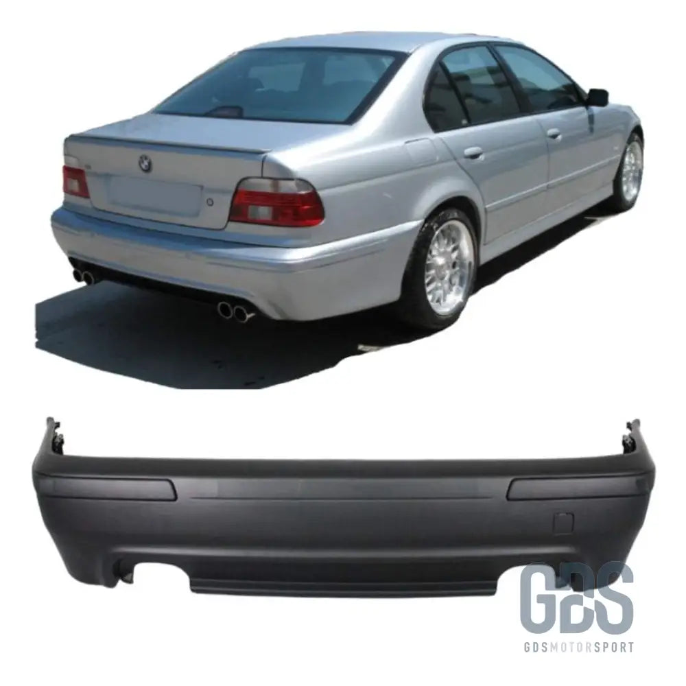 Pare choc arrière look m5 e39 diffuseur 4 sorties pour bmw série 5 berline - pare-choc
