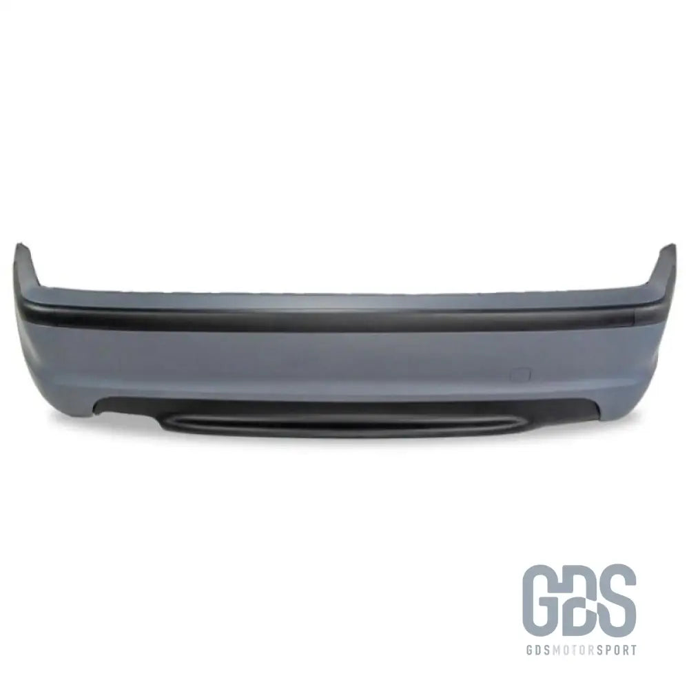 Pare-choc arrière look pack m2 pour bmw série 3 e46 berline - arrière