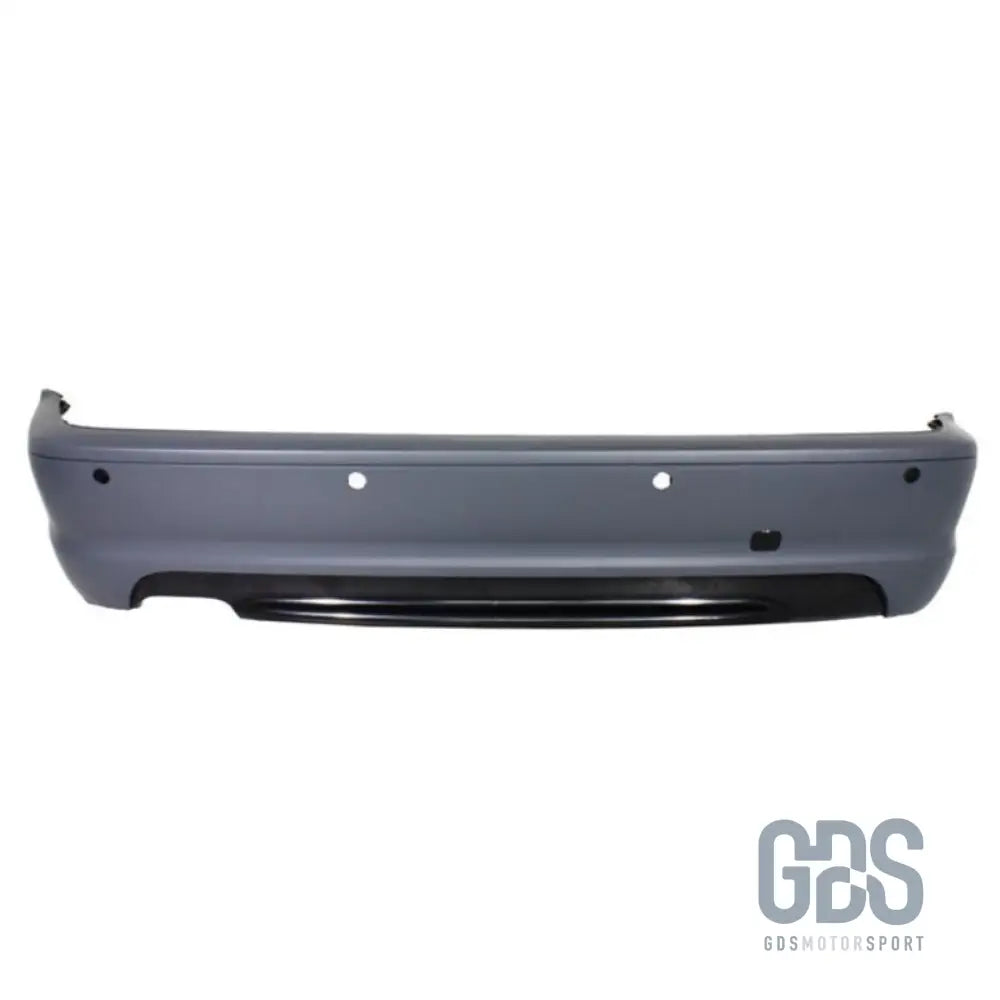 Pare-choc arrière look pack m2 pour bmw série 3 e46 coupé / cabriolet - arrière