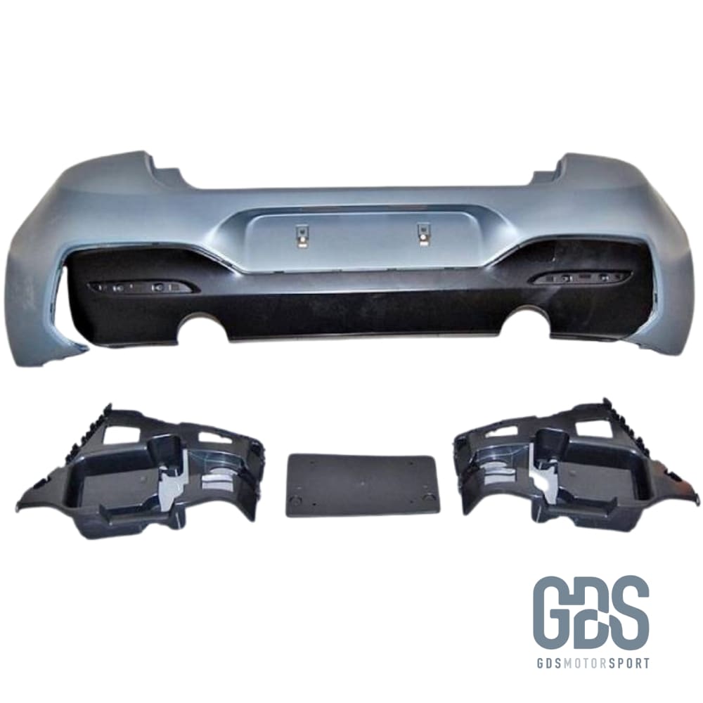 Pare choc arrière Pack M pour BMW F20 F21 Ph2 type 140I Double sortie gauche/ droite - Choc kit carrosserie - GDS Motorsport