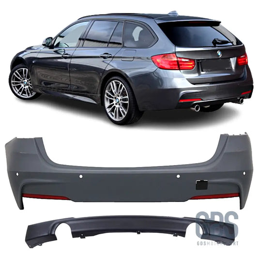 Pare choc arriere pack m pour bmw f31 touring 35i/d 340i sortie gauche/droite - pare-choc arrière