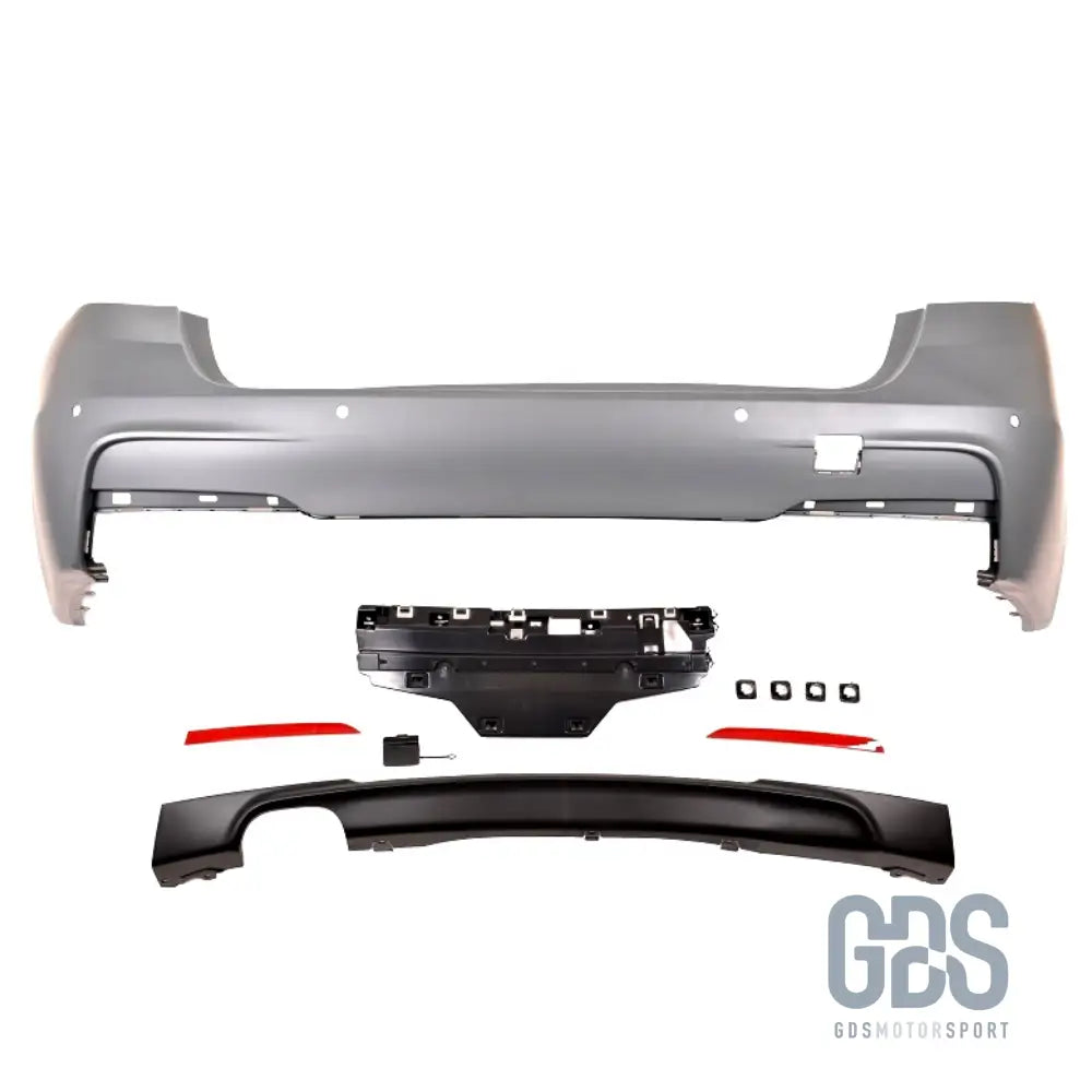 Pare choc arriere pack m pour bmw f31 touring sortie double gauche - pare-choc arrière