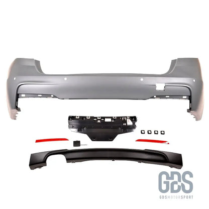 Pare choc arriere pack m pour bmw f31 touring sortie double gauche - pare-choc arrière